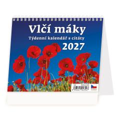  Plánovací kalendář Vlčí máky